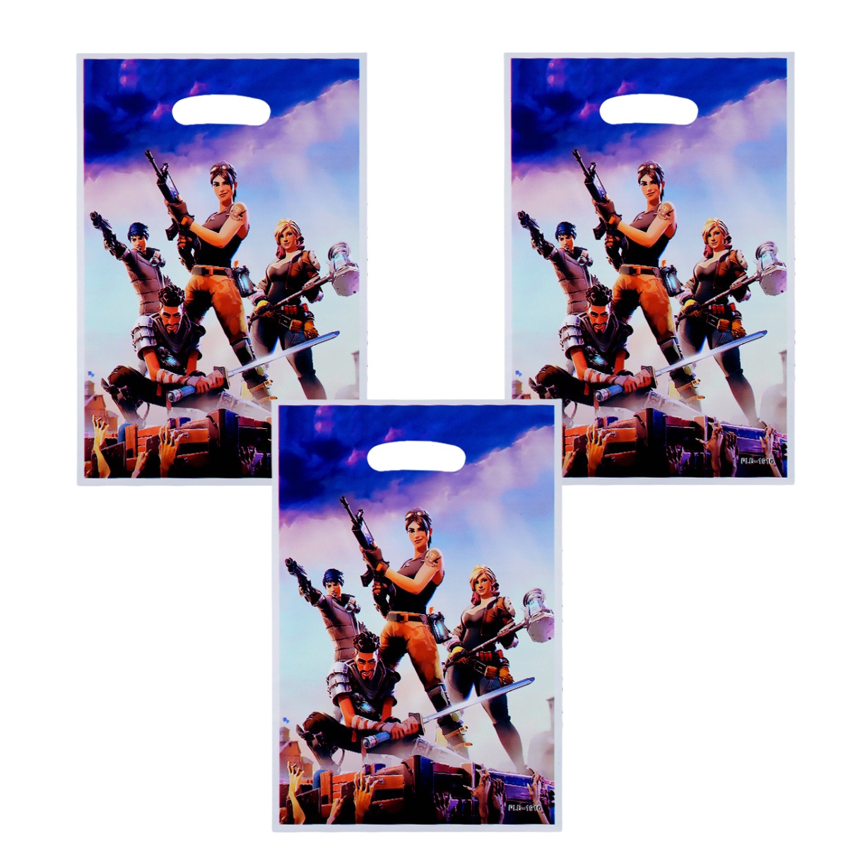 Party Games Kids Birthday - Sacs cadeaux Fortnite pour fête d'anniversaire,