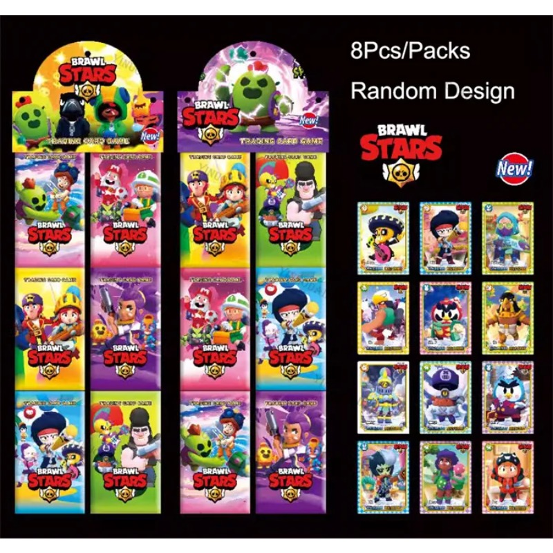 Party Games At Home - Cartes à collectionner aléatoires Anime Brawl