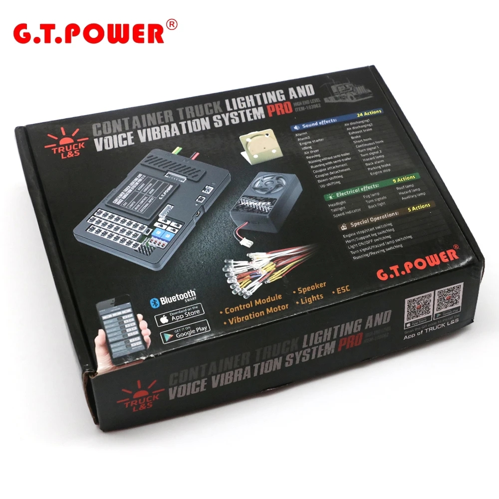 Tamiya Model Rc Car - G.T.POWER – éclairage de camion conteneur