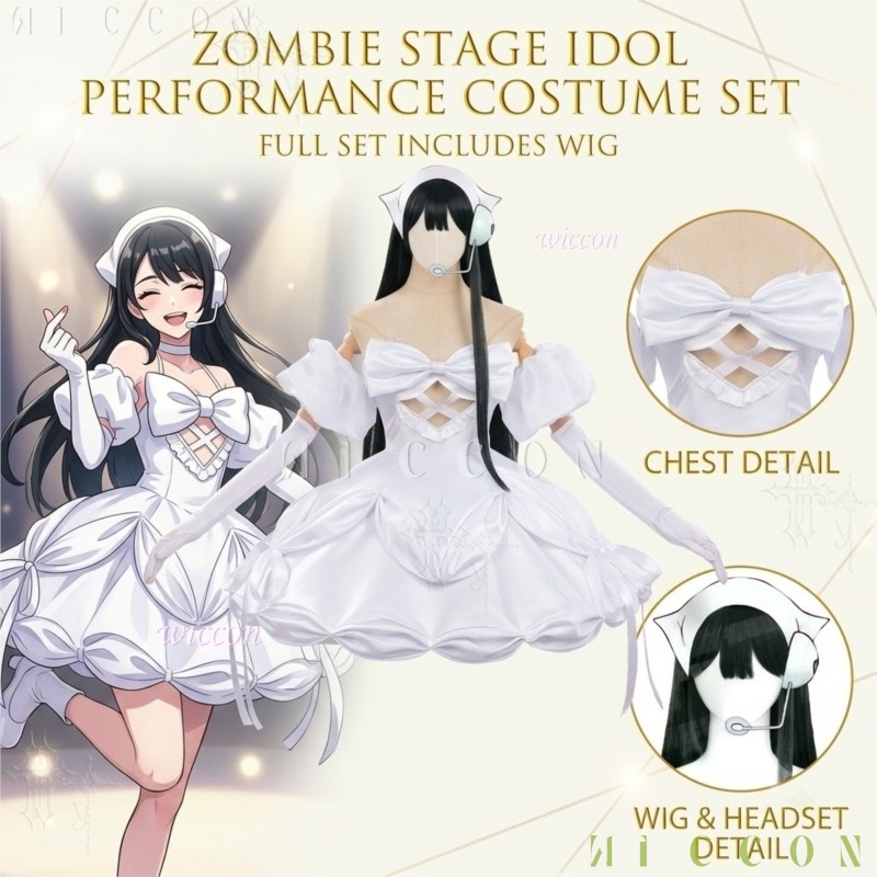 Zombie Party Games - Ensemble complet de cosplay Anime Alien