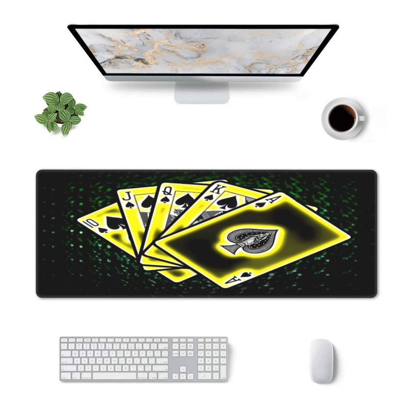 Party Games Entertainer - Tapis de poker Texas Hold'em grand