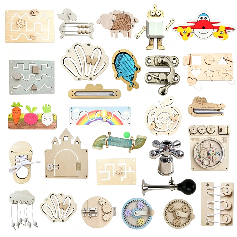 Party Games At Home - Planche d'Activités Montessori pour Enfant, Accessoires