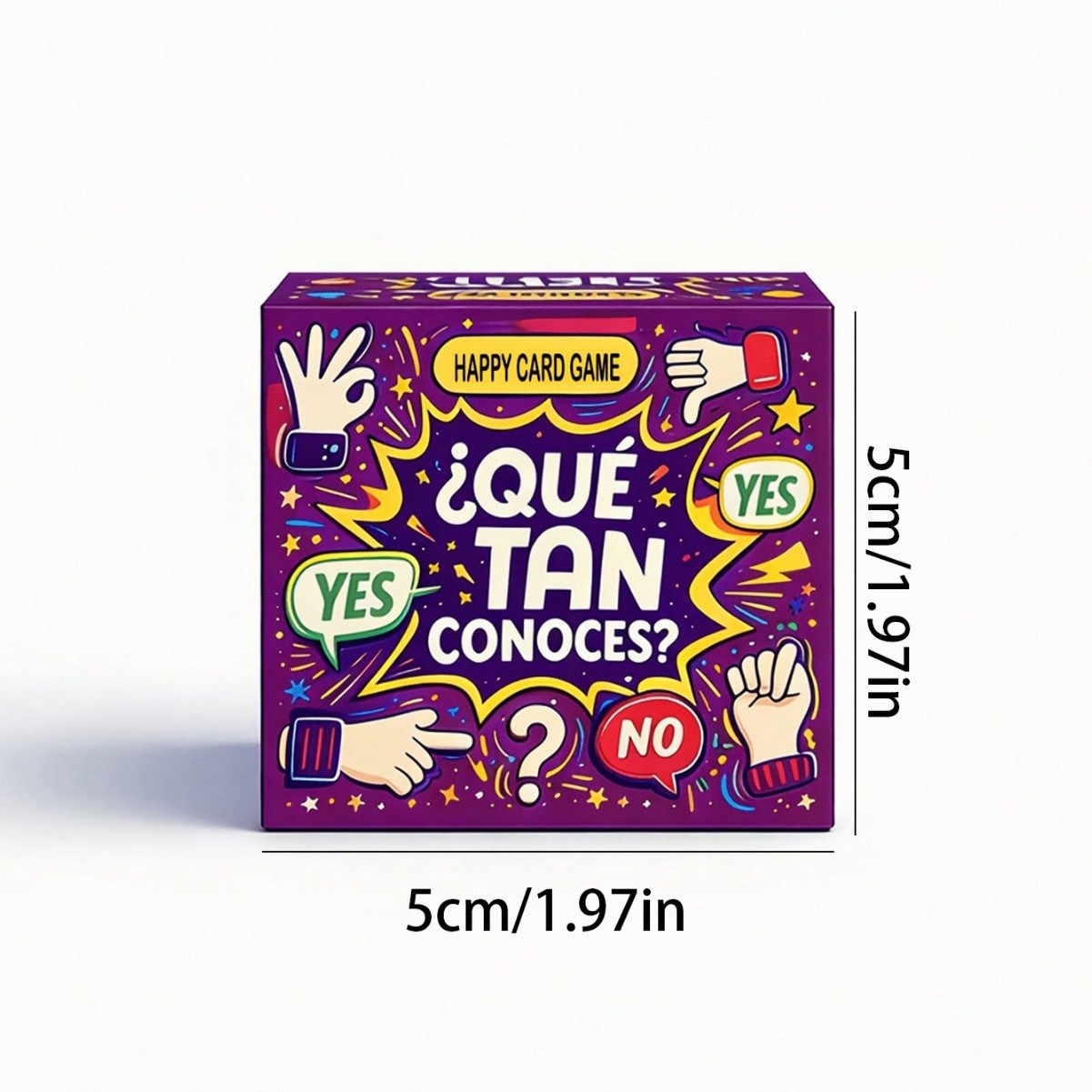 Party Games Entertainer - Mini-jeu de cartes espagnol de 5