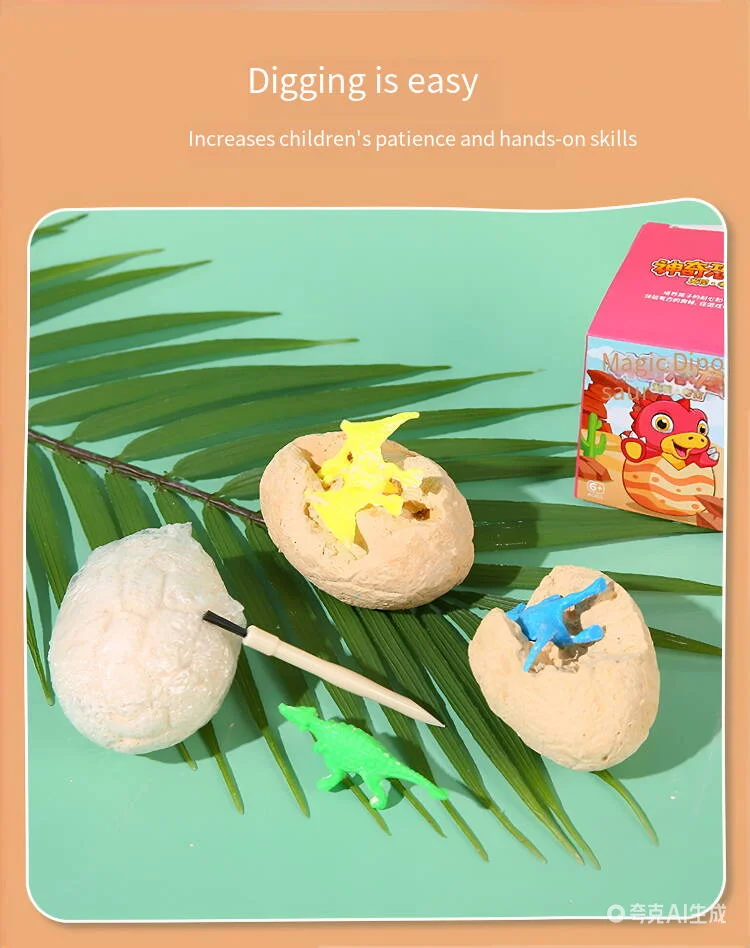 Kit de fouilles d'œufs de dino - Party Games Kids Birthday avis et prix