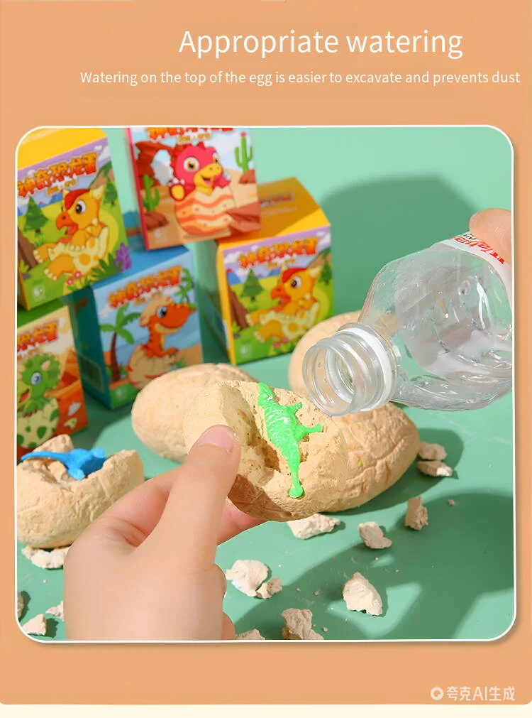 Kit de fouilles d'œufs de dino - Party Games Kids Birthday avis et prix