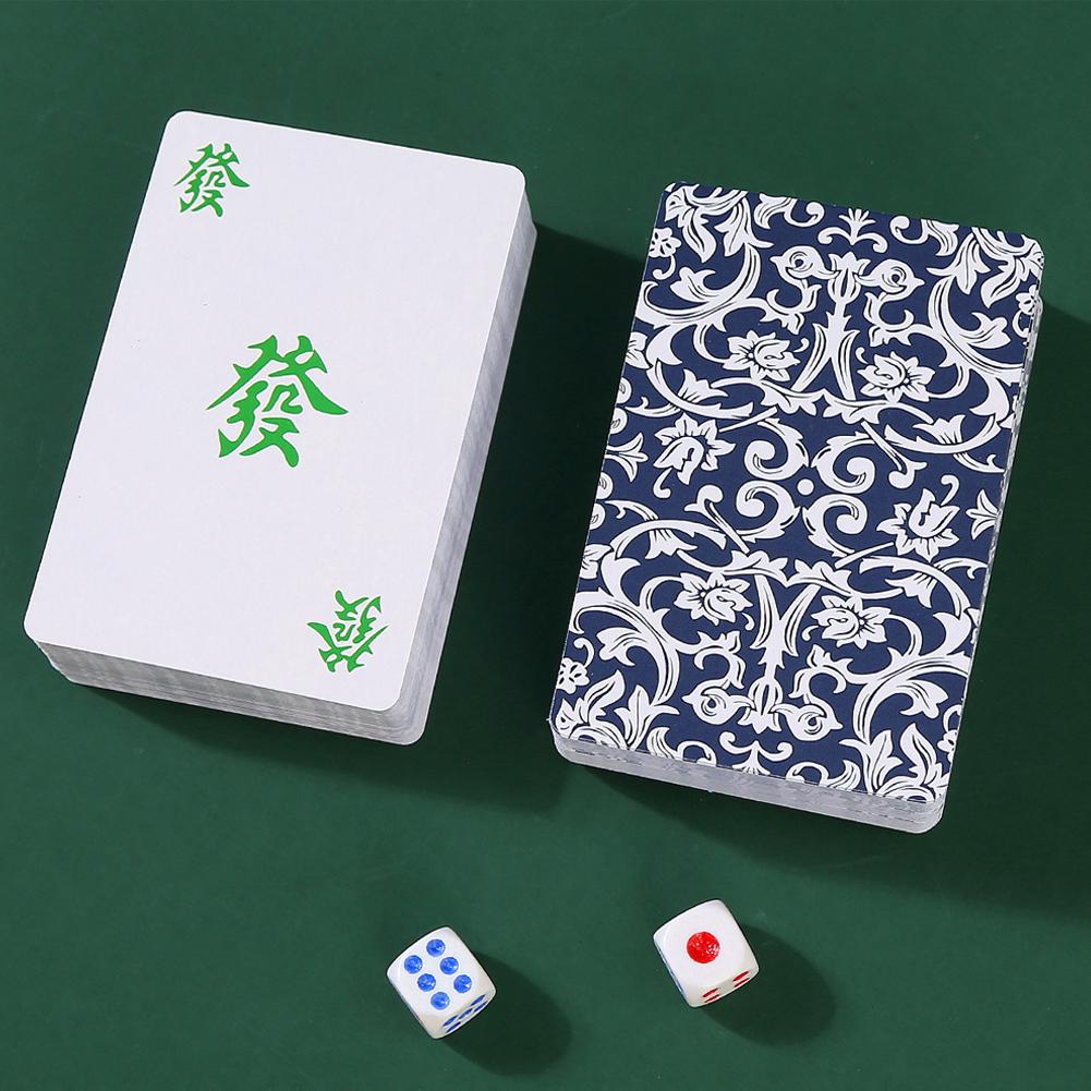 Jeu de Mahjong de 144 cartes a - Party Games At Home avis et prix