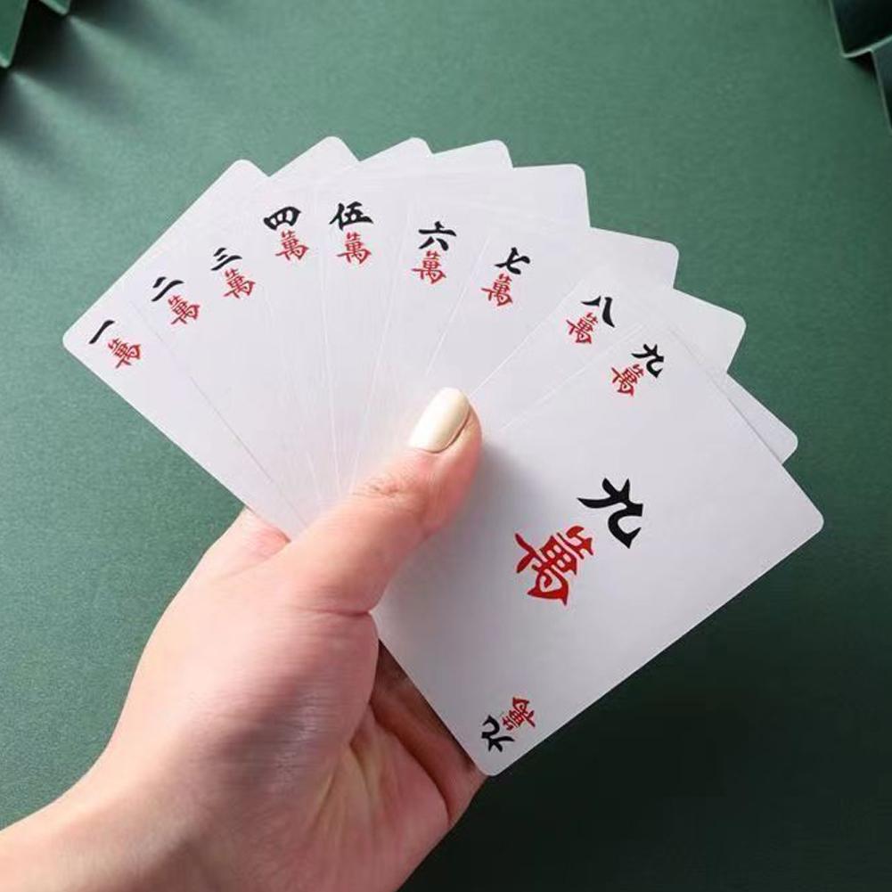 Jeu de Mahjong de 144 cartes a - Party Games At Home avis et prix