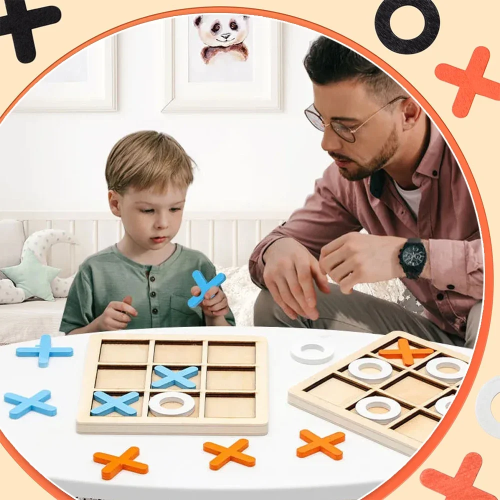 Jeu en bois XO Tic Tac Toe, Mi - Party Games At Home avis et prix