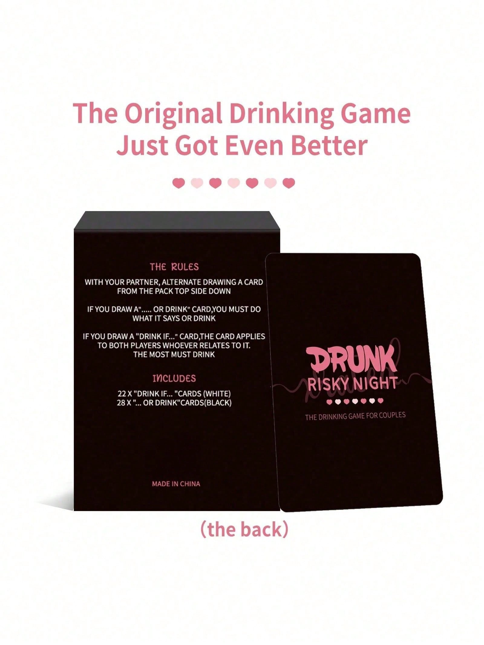 Jeu de cartes Drunk Risky Nigh - Party Games Entertainer avis et prix