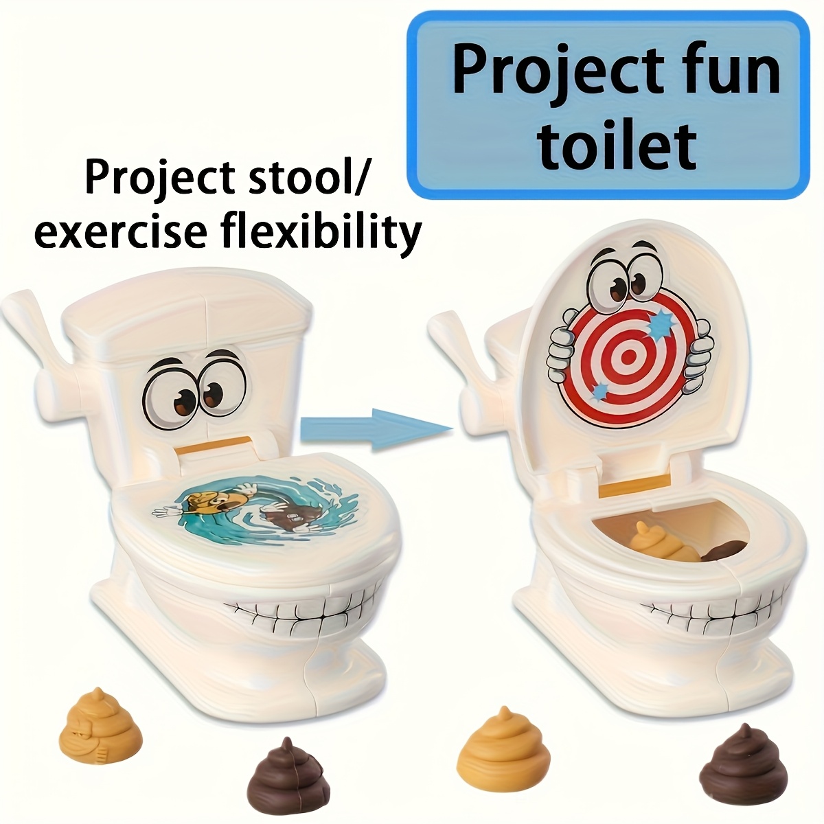 Mini toilettes Anti-Stress pou - Party Games Entertainer avis et prix