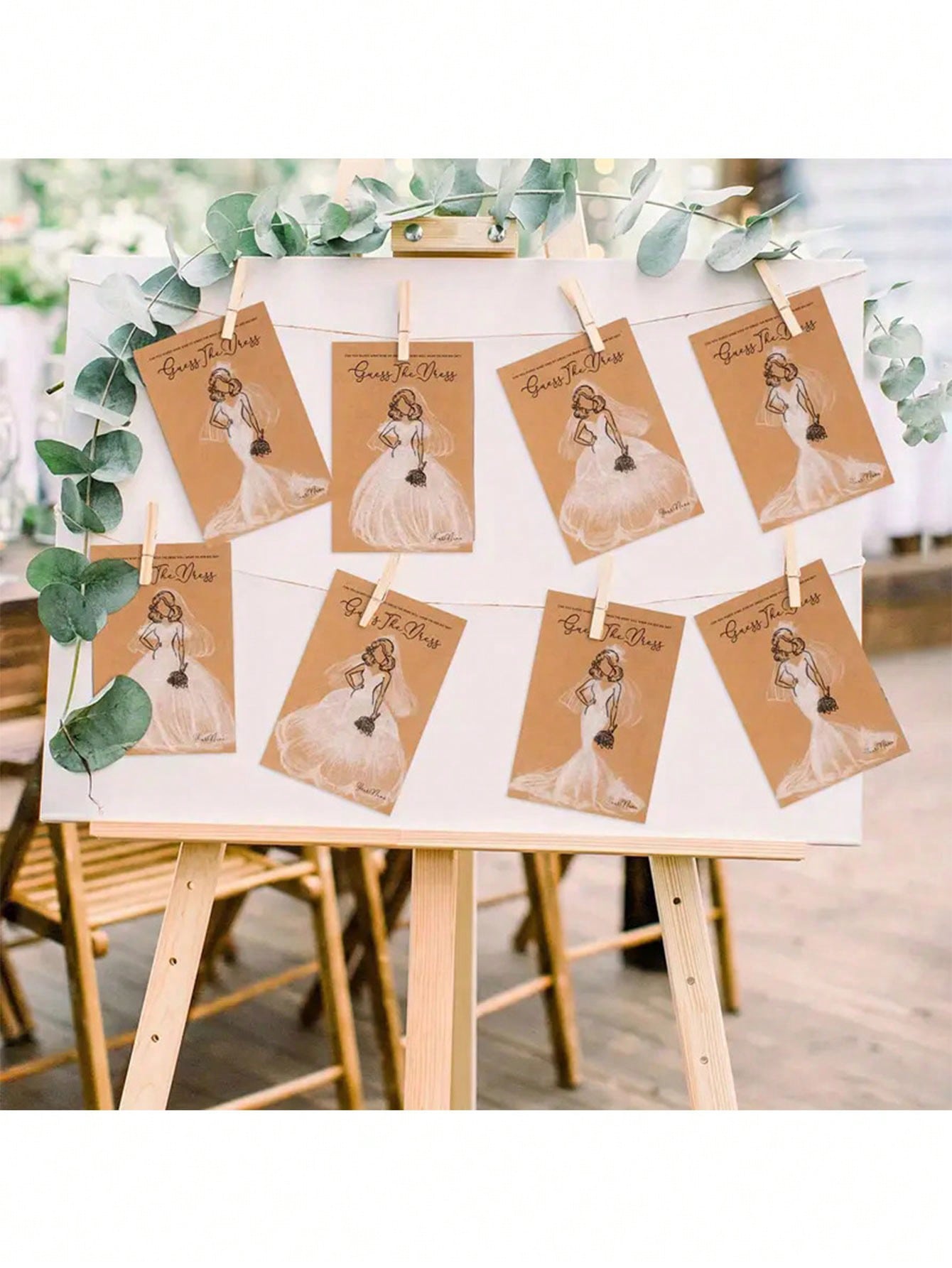 20/40 pièces robe devinette do - Party Games Bridal Shower avis et prix