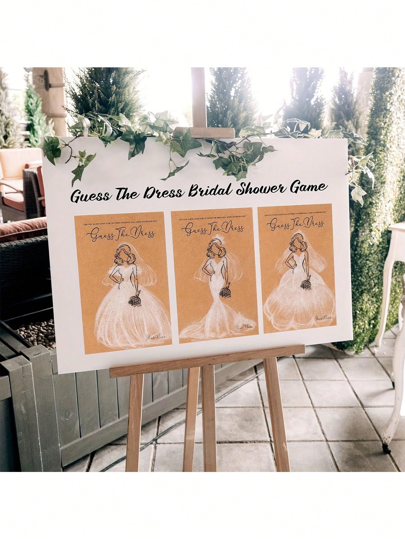20/40 pièces robe devinette do - Party Games Bridal Shower avis et prix