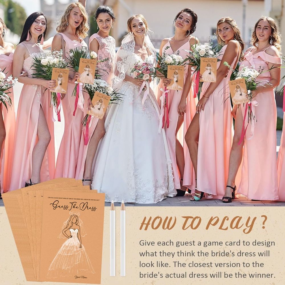 Lot de 10 crayons à dessin bla - Party Games Bridal Shower avis et prix